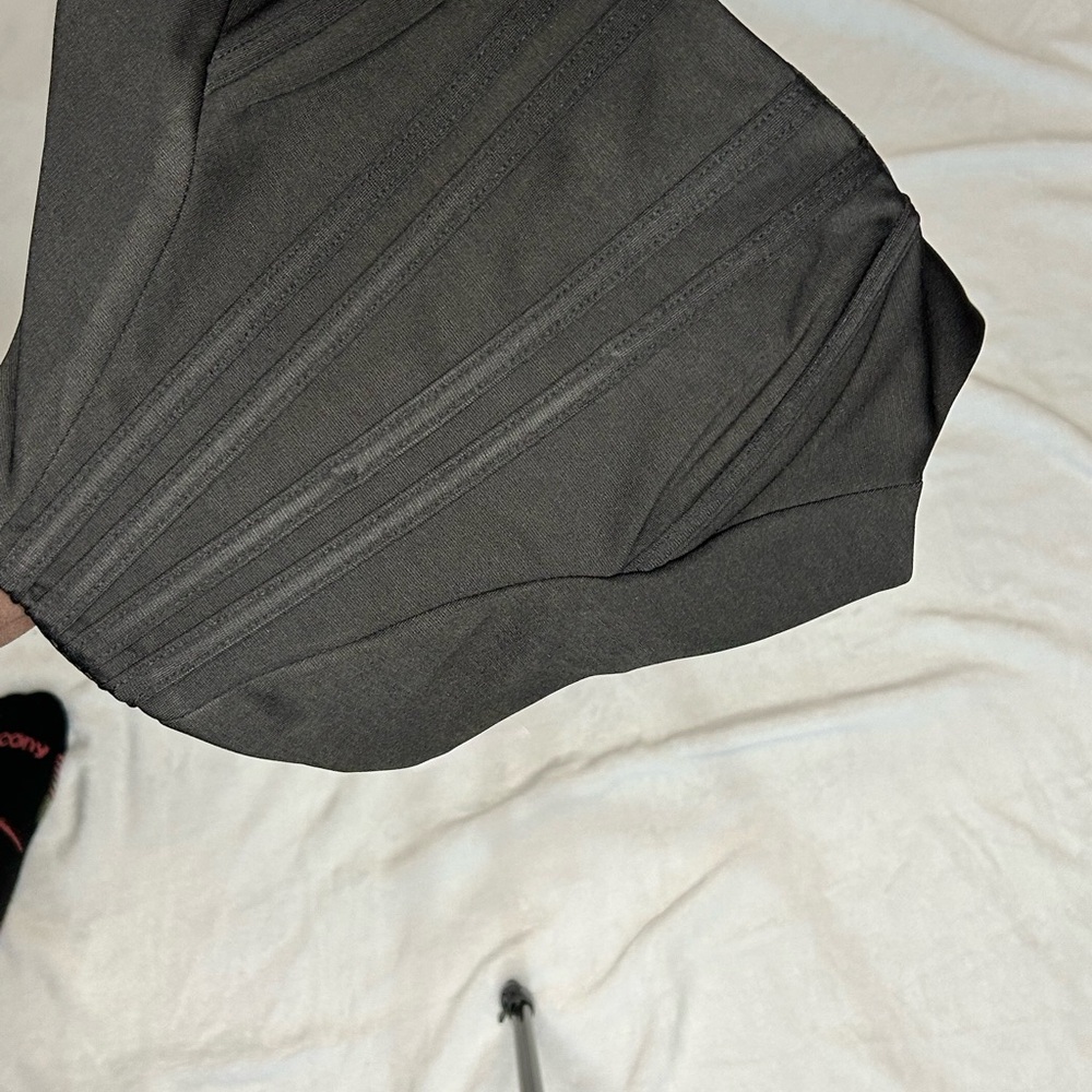 Chic Black Zip-Up Top